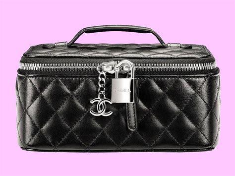 chanel cosmetic bag with lip gloss|Chanel cosmetic bag price.